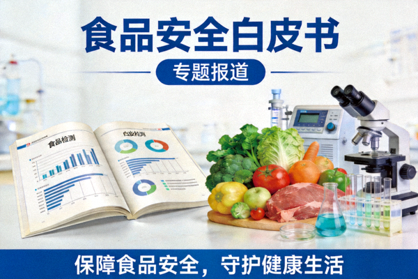 《食品安全白皮书》专题报道海报
